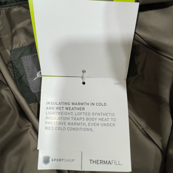 Eddie Bauer Year Round Field Coat Dark Loden Sz Md - Picture 10 of 12